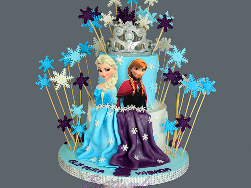 Elsa Anna Doğum günü Pastası