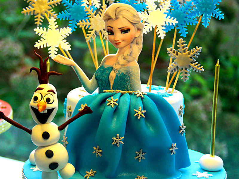 Elsa Frozen Pasta
