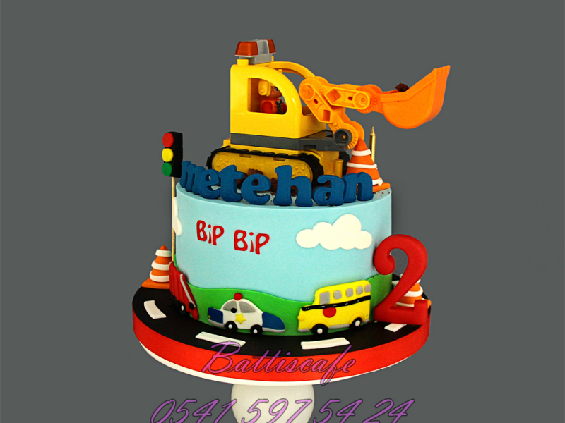 2 yaş doğum günü pastası