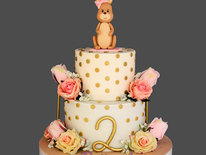 Tavşanlı 2 Yaş Doğum günü Pastası