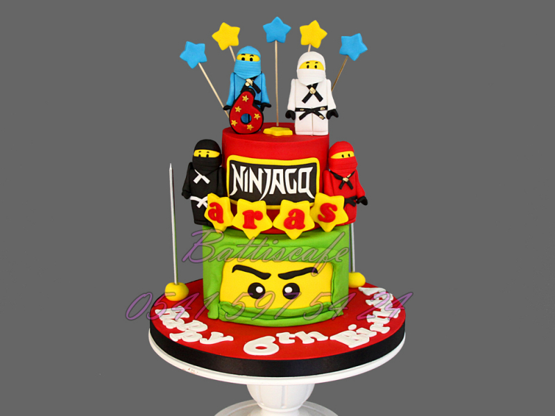 Ninjago Doğum Günü Pastası