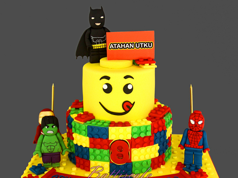 Lego Cıty Doğum günü Pastası