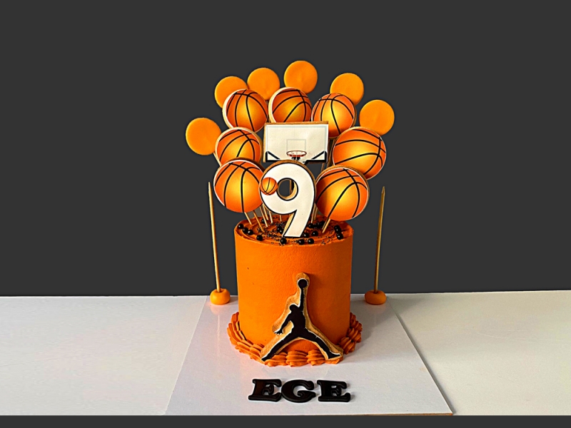 Basketbol Doğum günü Pastası 