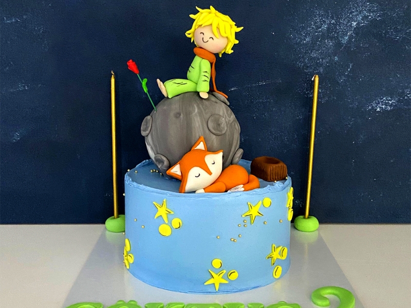 Küçük prens Doğum günü Pastası