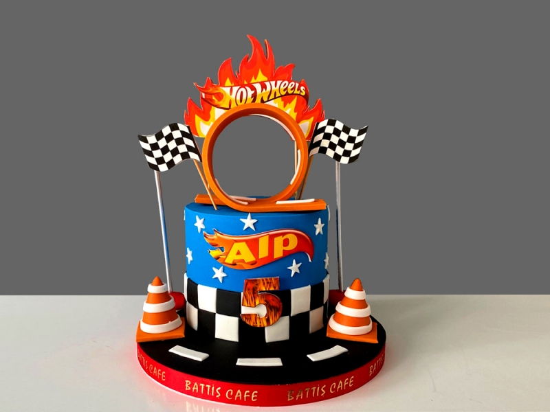 Hotwheels Doğum günü Pastası