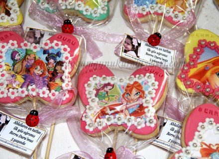Winx Club Kurabiyeleri
