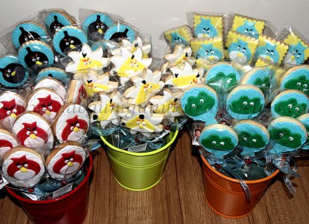 Angry Birds Kurabiyeleri