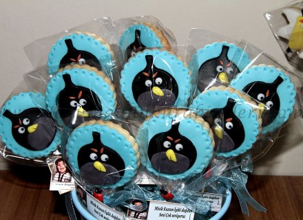 Angry Birds Kurabiyeleri
