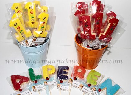 Alperen'in 1 Yaş Pasta Ve Kurabiyeleri