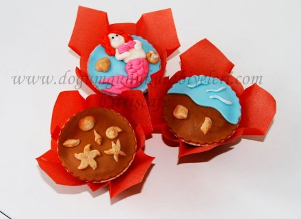 Deniz Kızı Cupcakeler