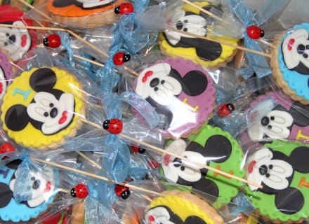 Mickey Mause'li Kurabiye