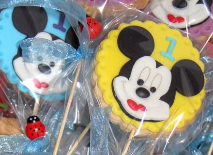 Mickey Mause'li Kurabiye
