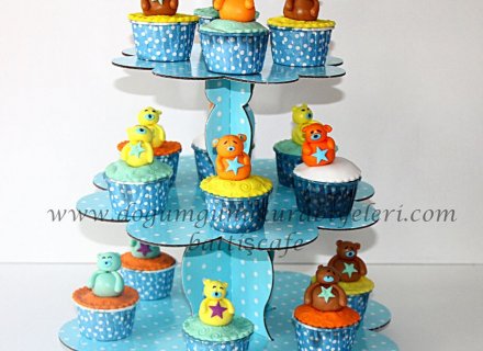Ayıcıklı Cupcakeler