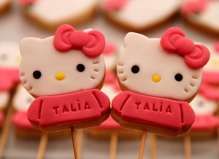 Hello Kitty Kurabiyeleri