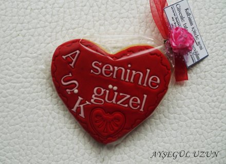 Sevgiliye Süpriz Kurabiye çisem&sedat