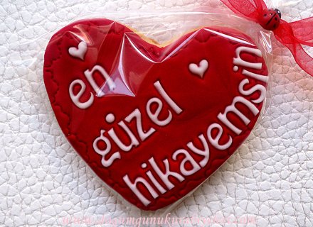 Eşe Doğum Günü Kurabiyeleri ''filiz&adem''