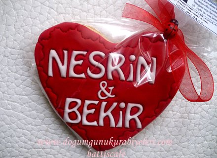 Sevgiliye Sürpriz Kurabiyeleri''nesrin&bekir''