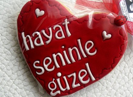 Sevgiliye Sürpriz Kurabiyeleri''nesrin&bekir''