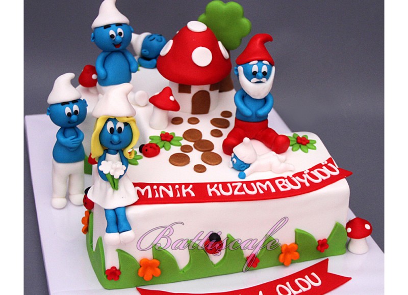 şirinler Pastası